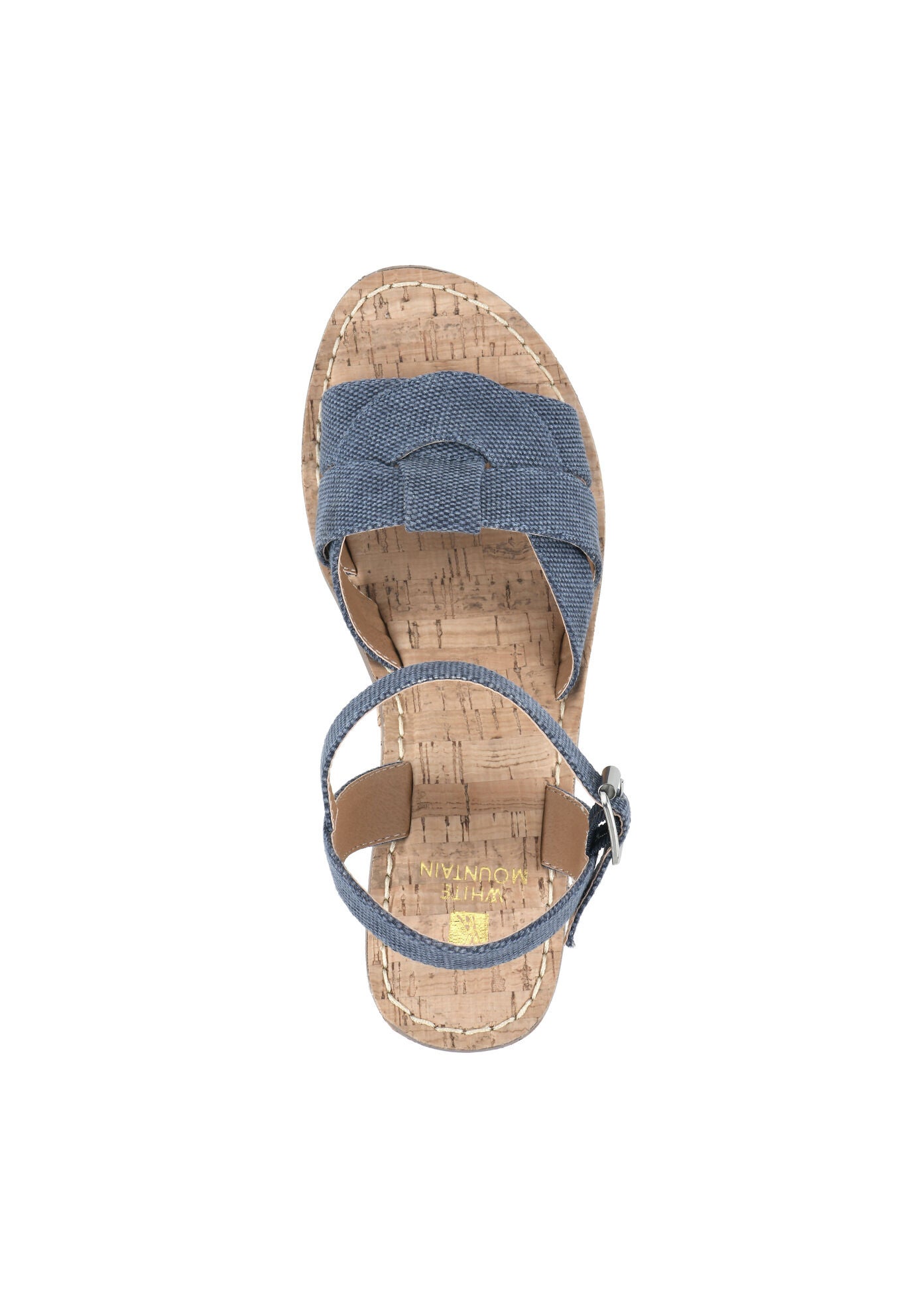 White Mountain Simple Wedge Sandal, , alternate image number 5