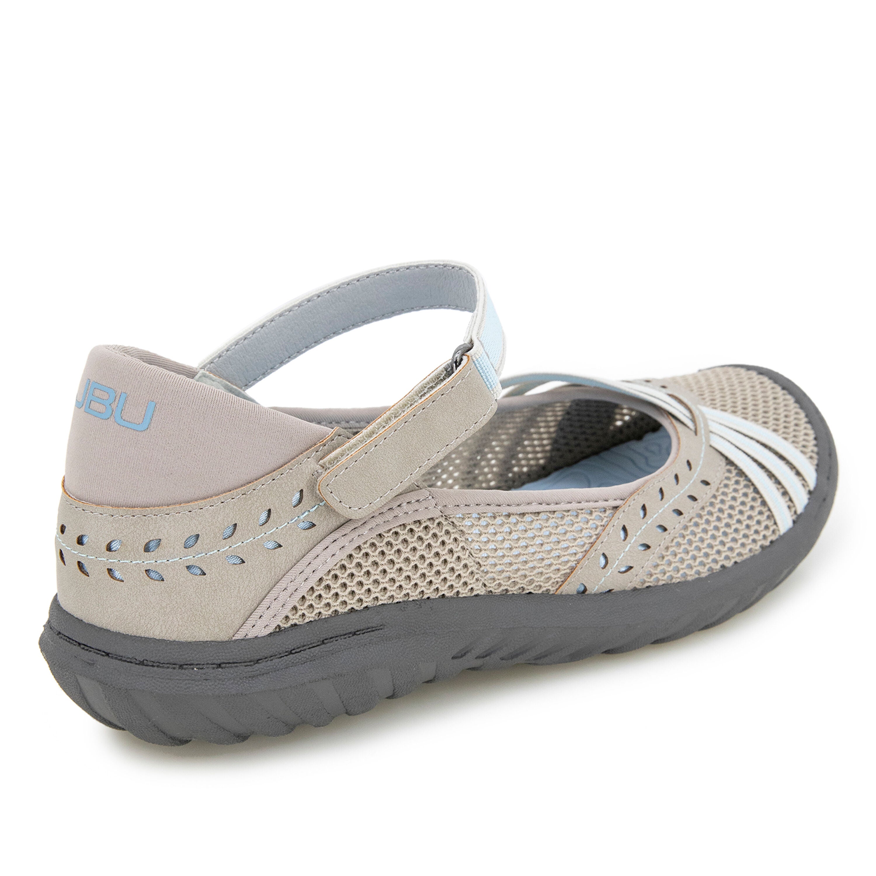 Maya Hook and Loop Mary Jane, LT GRY STONE BLUE, on-hover image number 1