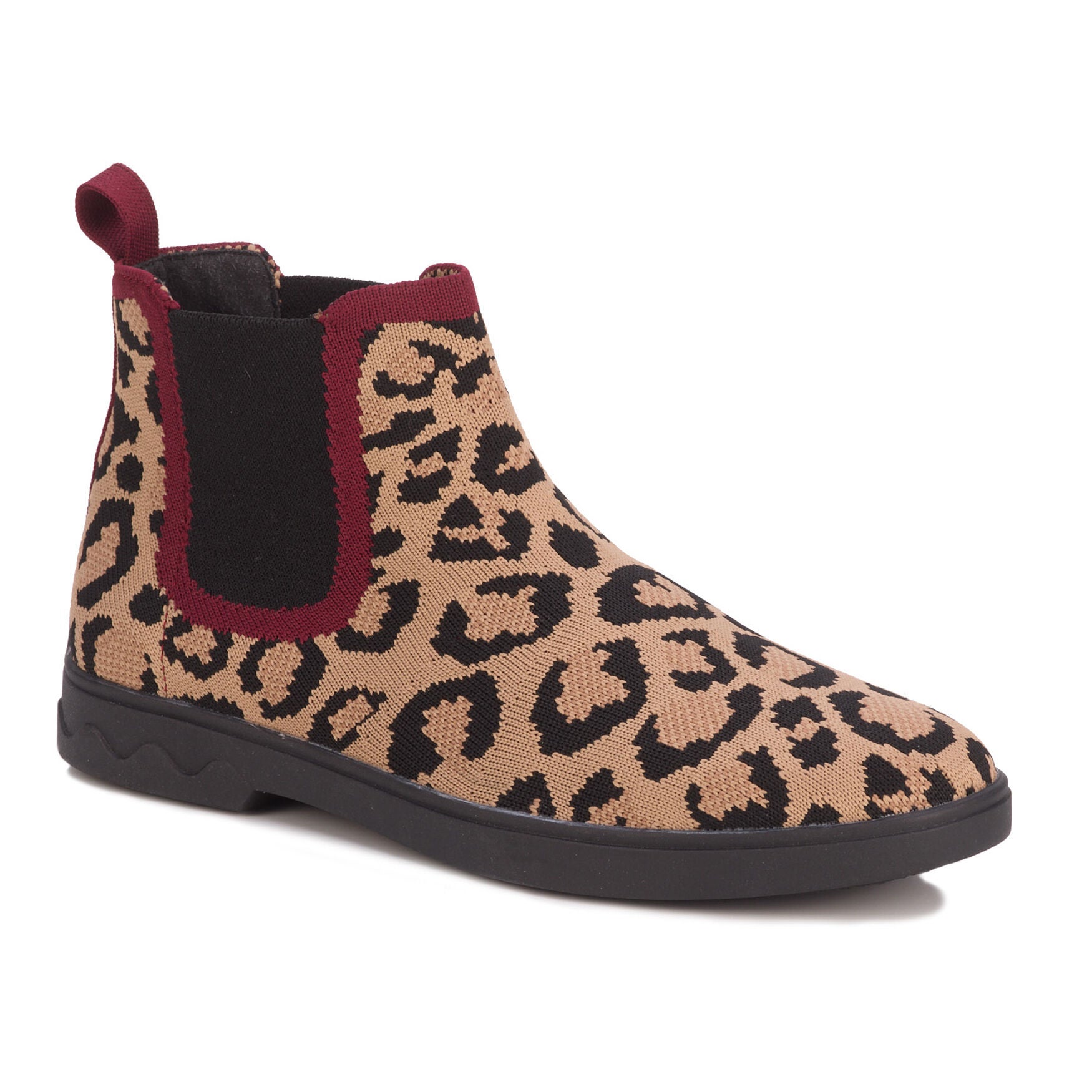 Grady Pull-On Stretch Bootie, LEOPARD, hi-res image number 0
