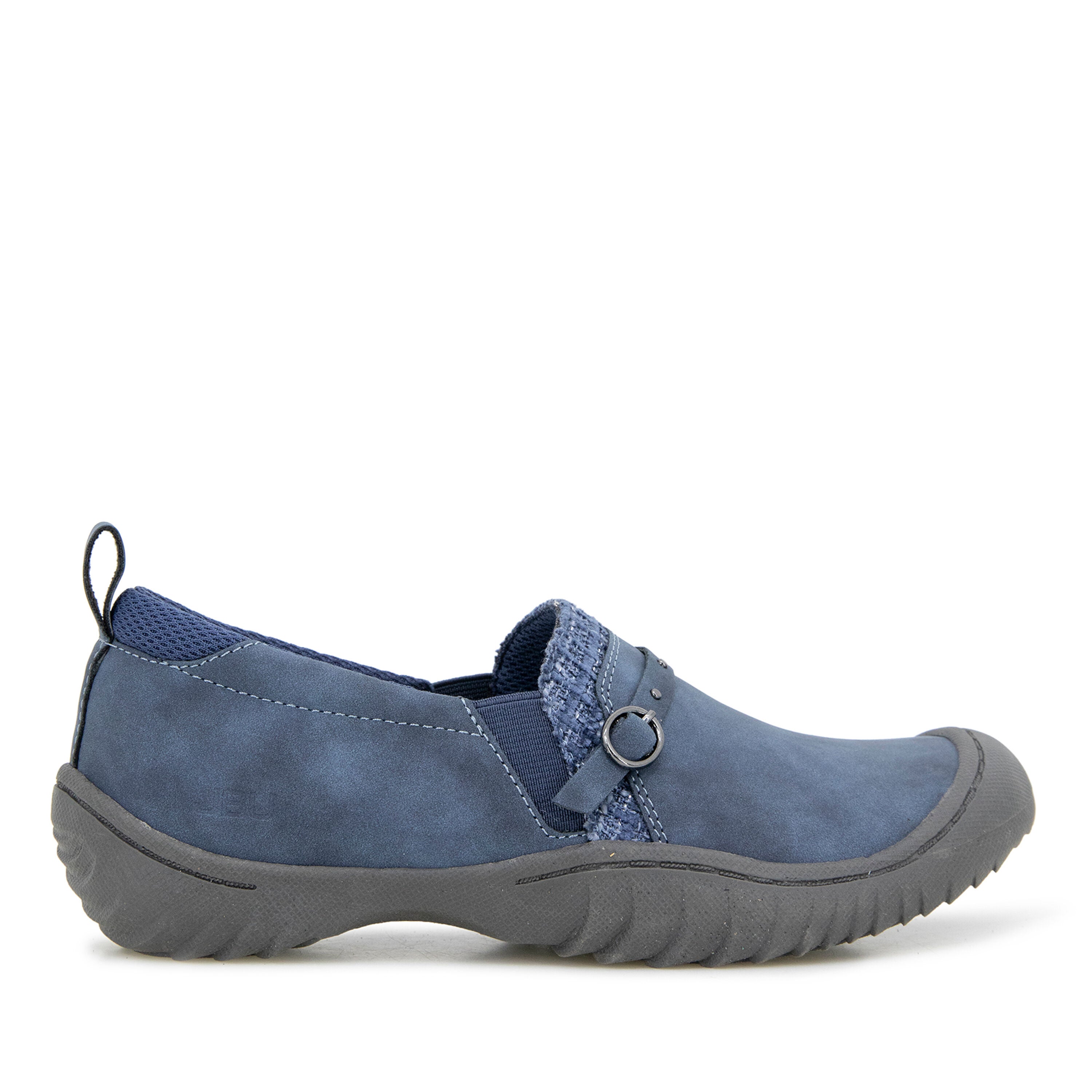 Mavis Slip-On Flat, DENIM, alternate image number 2