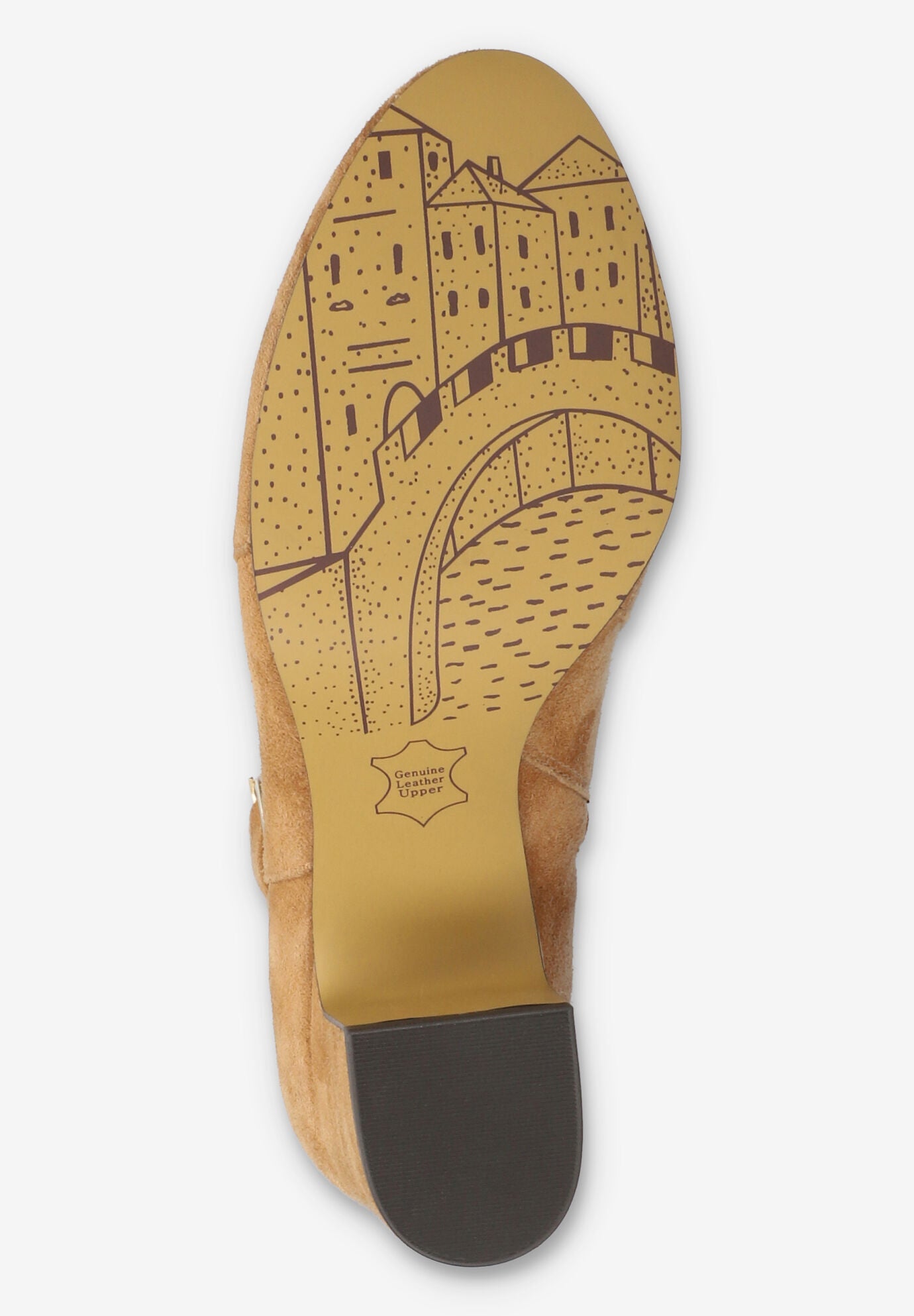 Gamela Dress Ankle Boot, COGNAC SUEDE, alternate image number 5