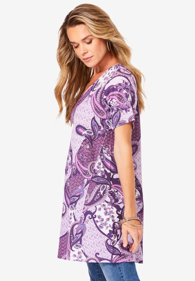 Scoopneck Swing Thermal Tunic, , alternate image number null