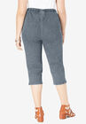 Pull-On Stretch Capri Jean, , on-hover image number 1