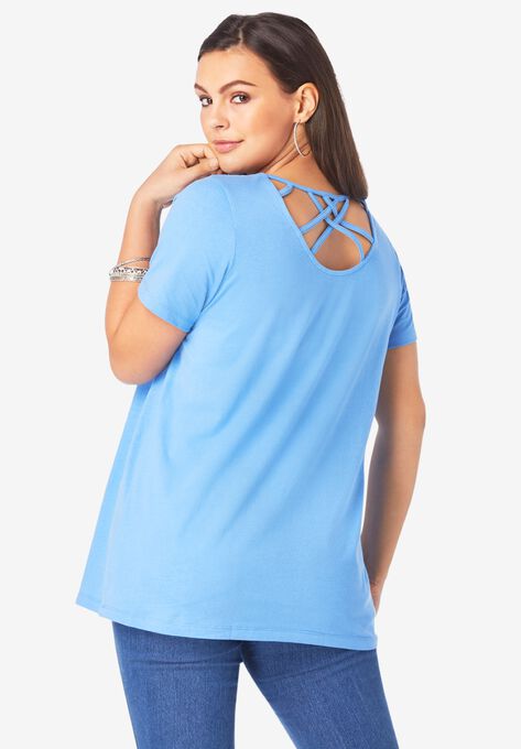 Strappy Back Ultimate Tee, , on-hover image number null