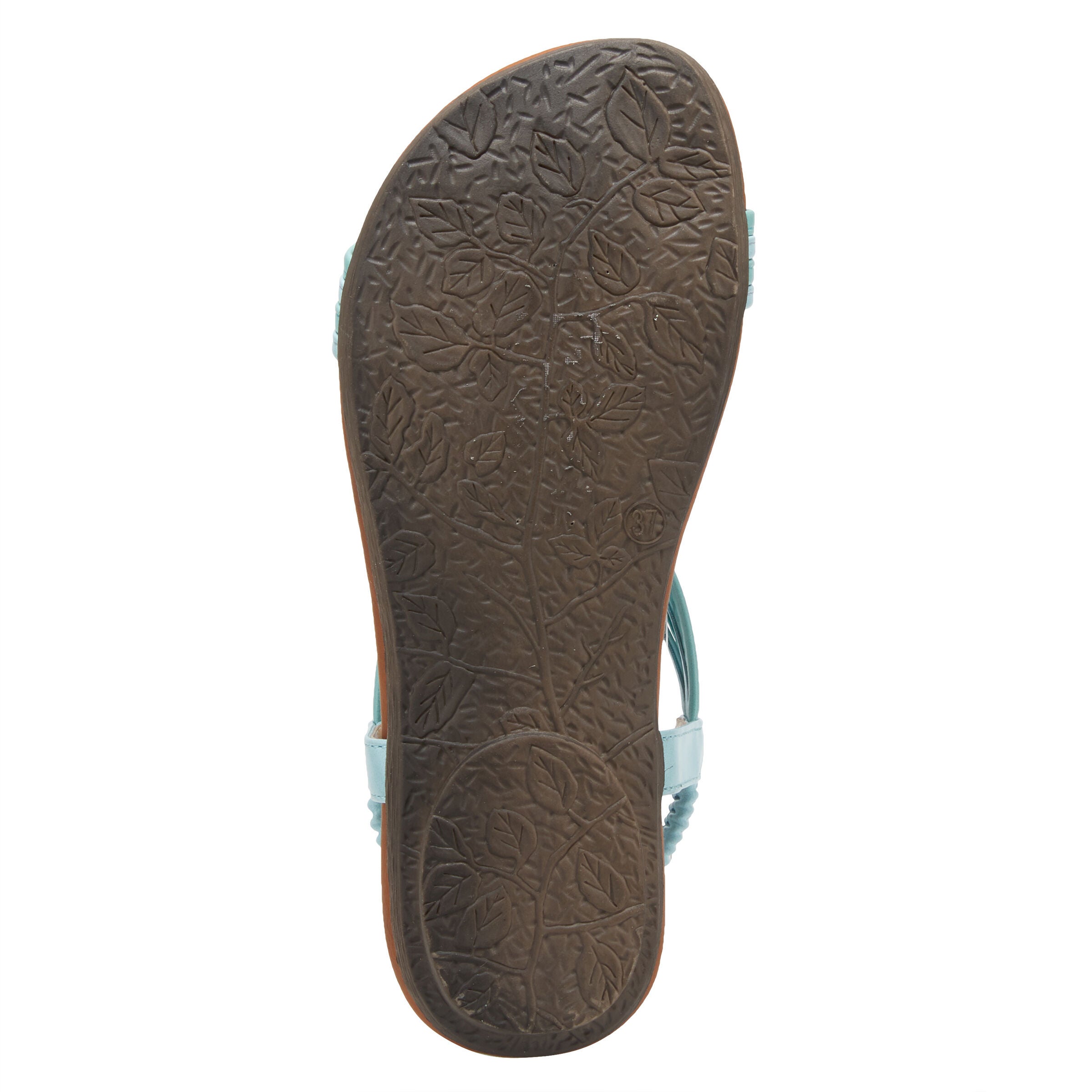 Nectarine T-Strap Thong Sandal, TURQUOISE MULTI, alternate image number 6