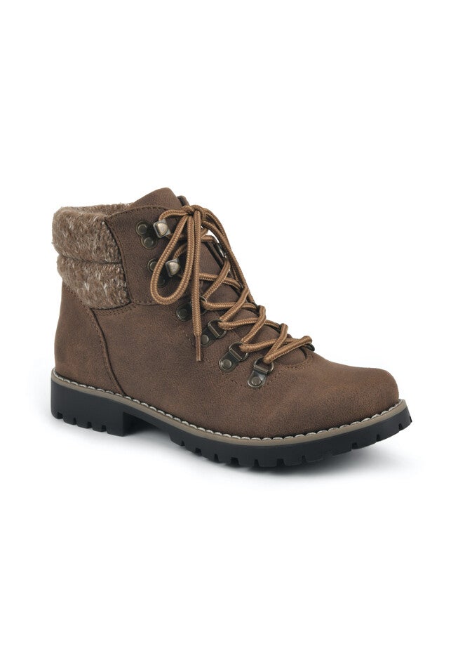 Pathfield Lace-Up Bootie, COGNAC SUEDE, hi-res image number 0