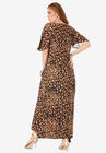 Flutter-Sleeve Crinkle Dress, , on-hover image number null
