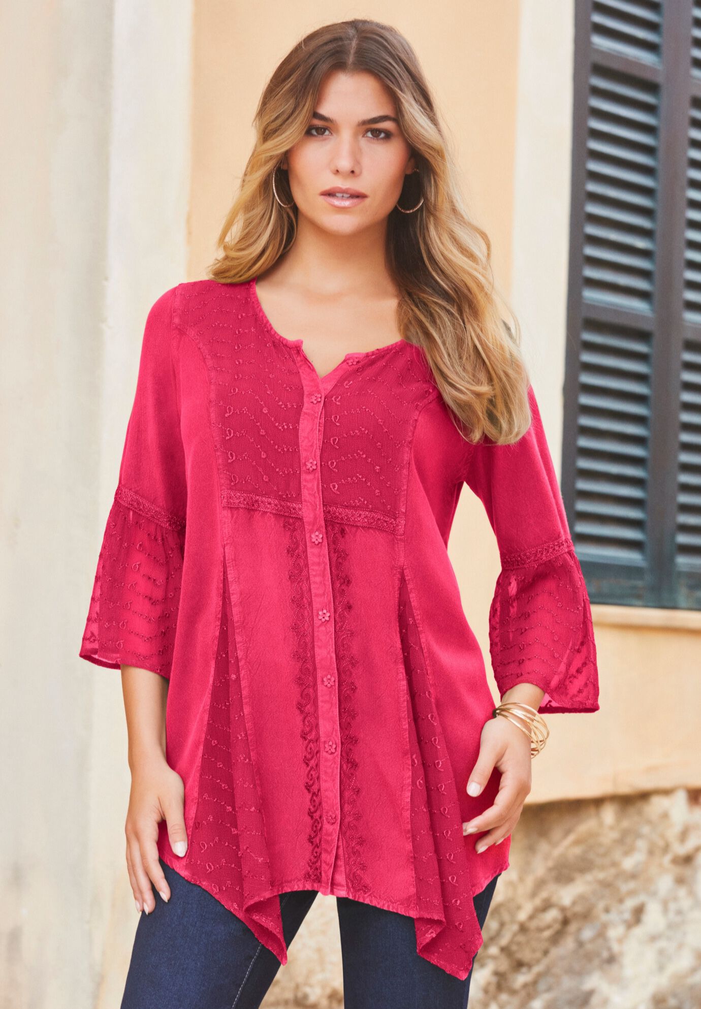 Acid Wash Big Shirt, , alternate image number 2