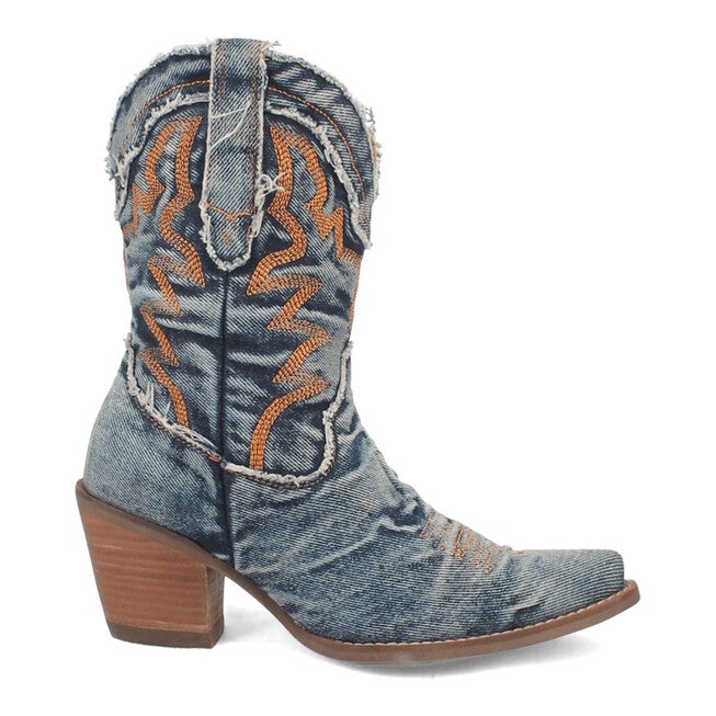 Y'all Need Dolly Boot, BLUE, on-hover image number 1