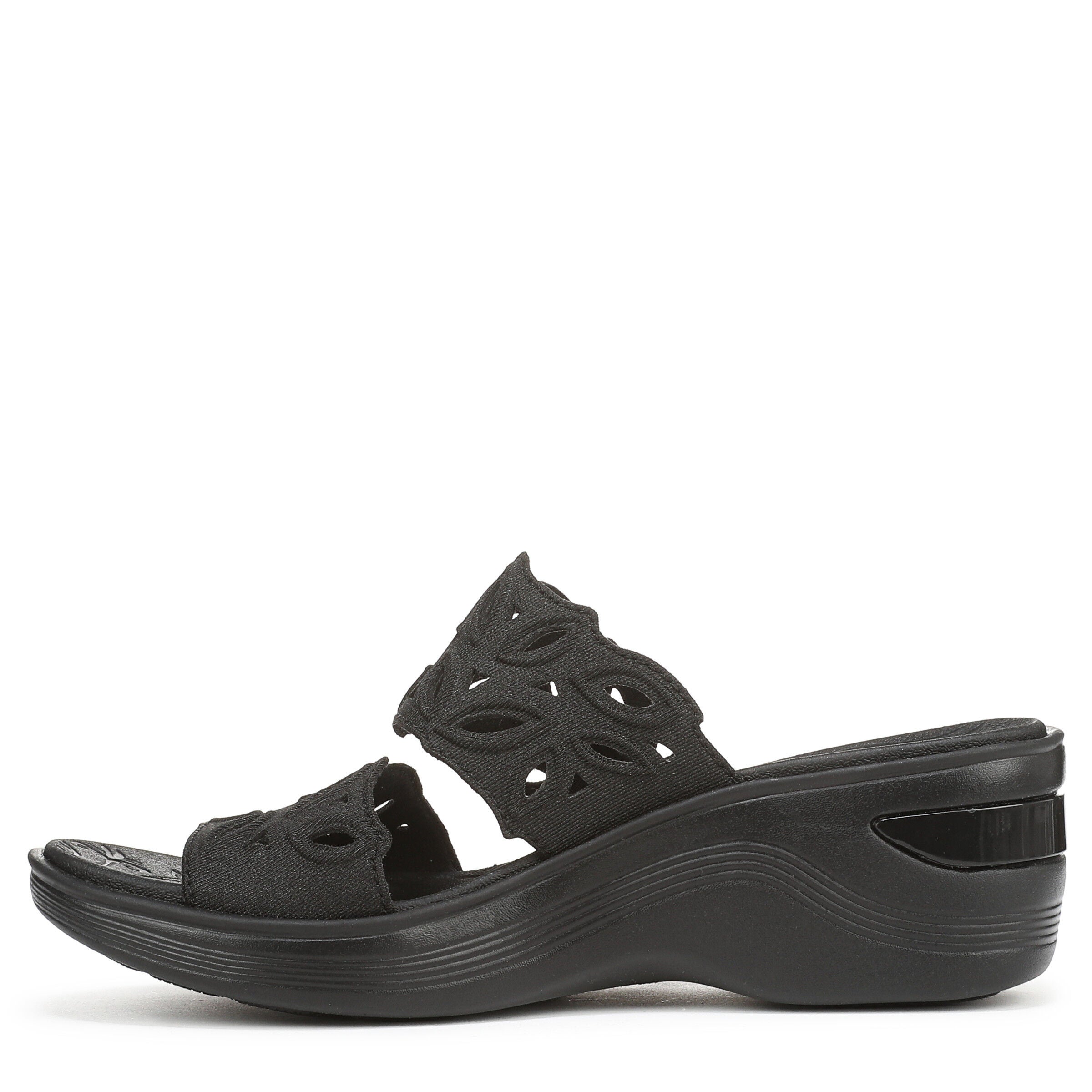 Delight Slip-On Comfort Sandal, BLACK FABRIC, alternate image number 5