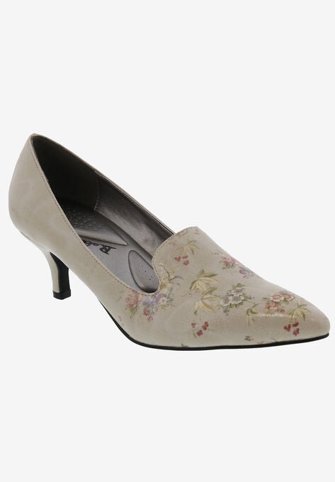 Bobcat Kitten Heel Pump, GREY, hi-res image number null