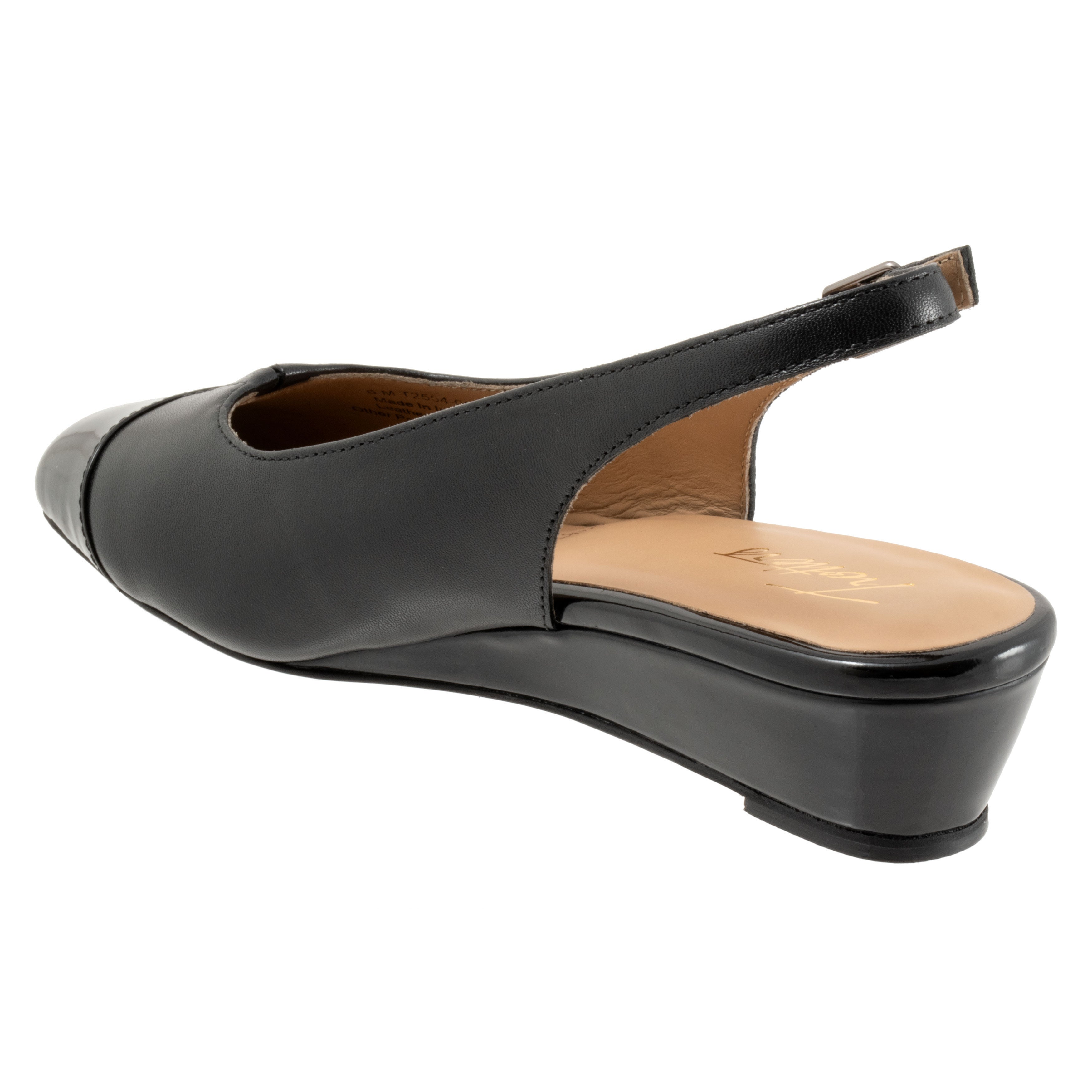 Dea Wedge Pump, BLACK, on-hover image number 1