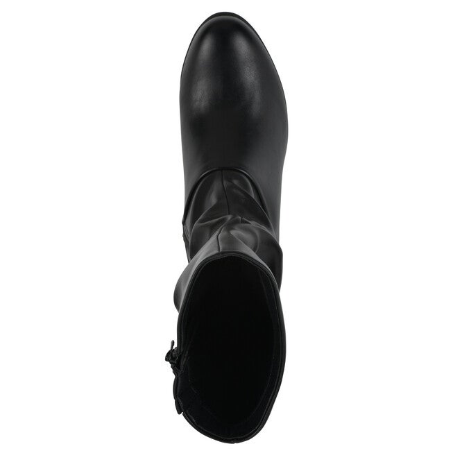 Angelie Mid Shaft Boot, BLACK SMOOTH, alternate image number 4