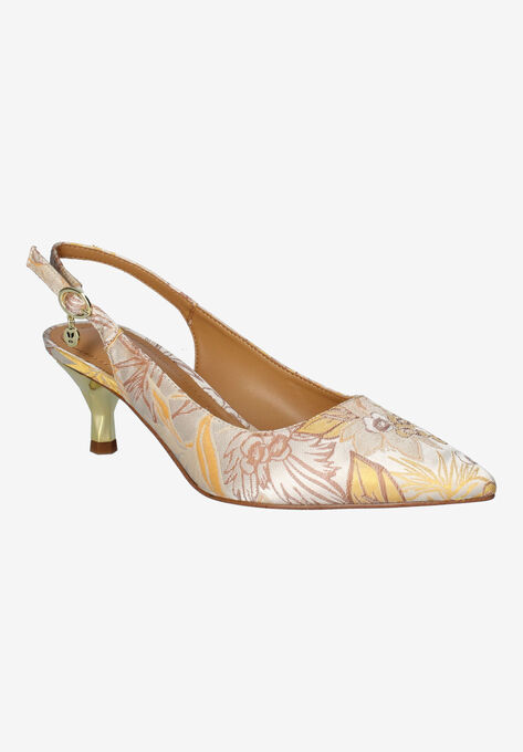 Ferryanne Pump, WHITE YELLOW, hi-res image number null