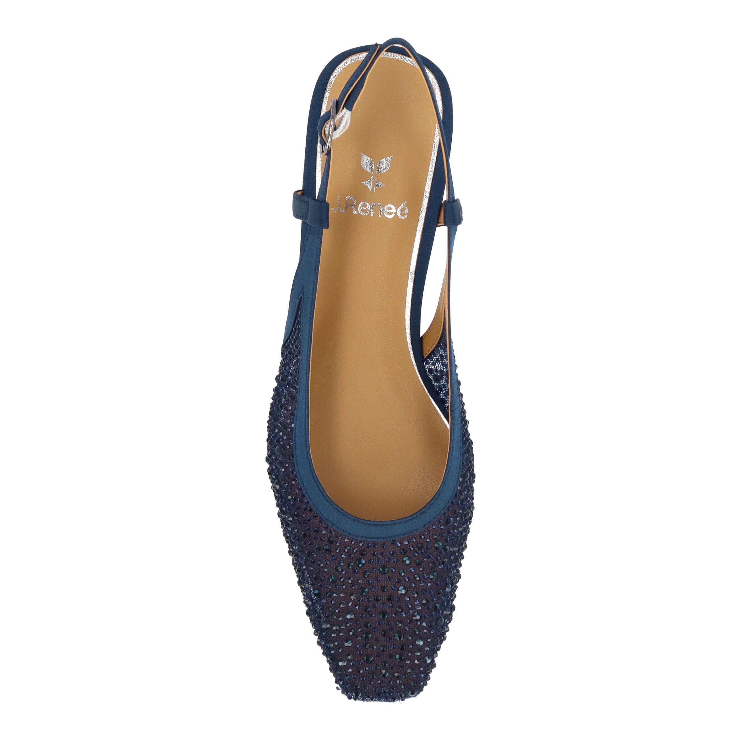Layton Slingback Pump, NAVY, alternate image number 1