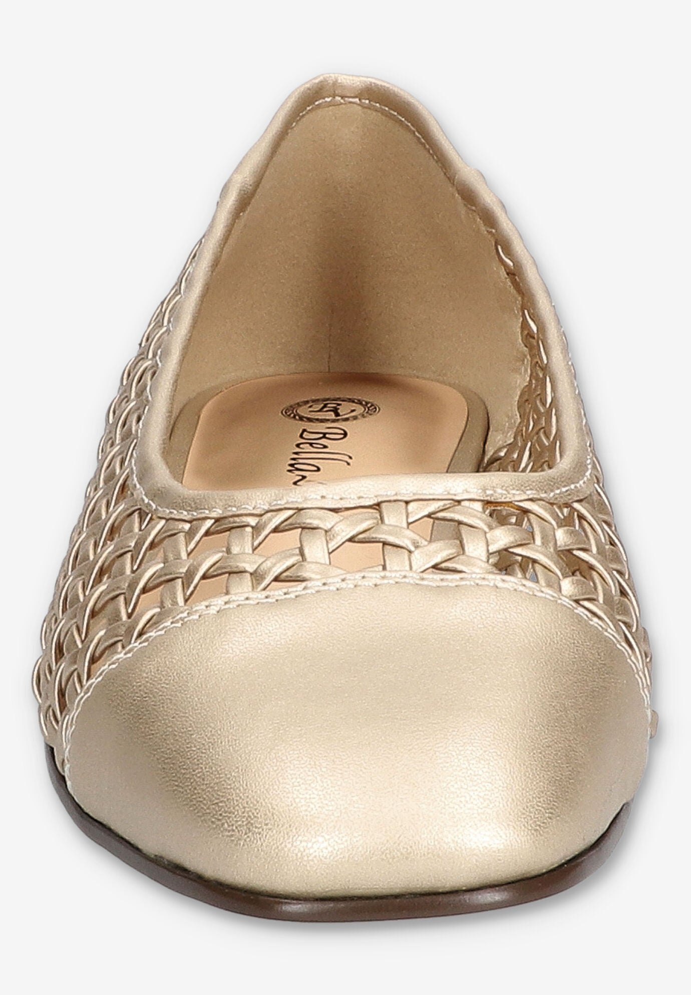 Beloved Square Toe Flat, CHAMPAGNE, on-hover image number 1