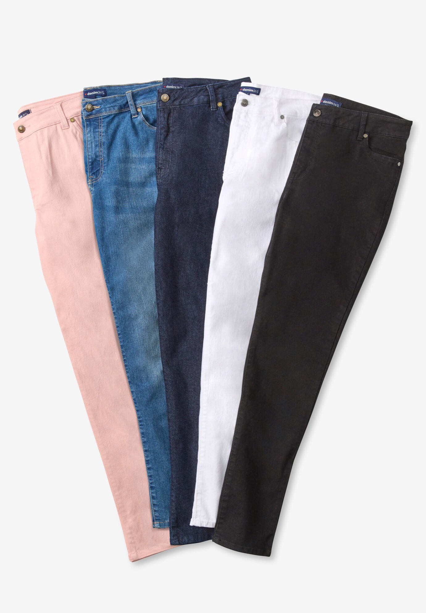 Plus Size Classic Stretch Straight Leg Jean, , alternate image number 2