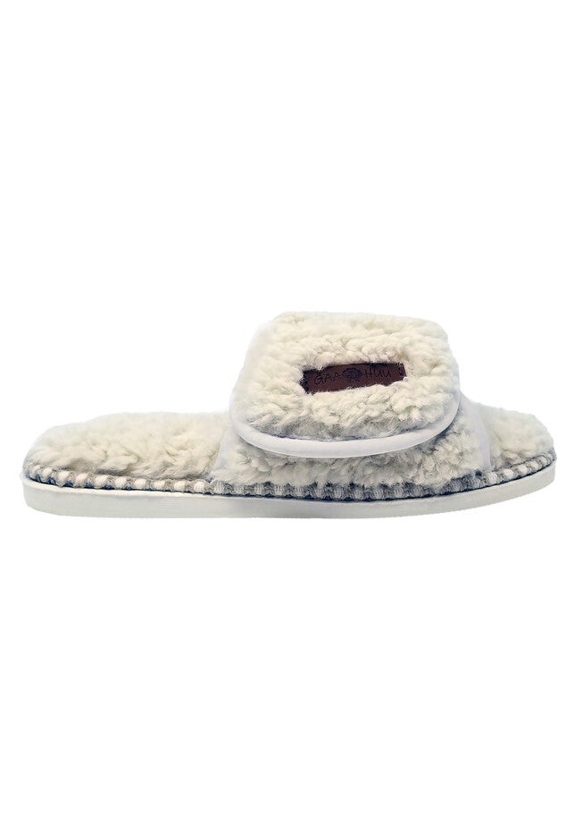 Berber Adjustable Scuff Slipper, , alternate image number 3