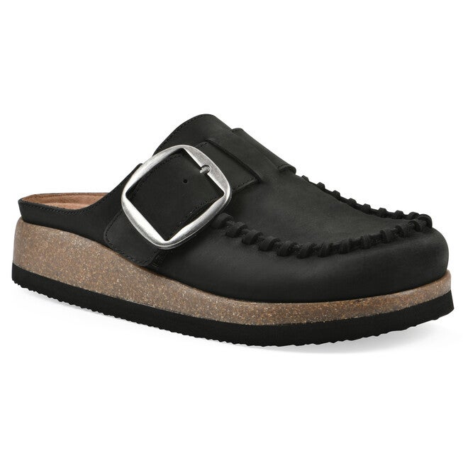 Bayberry Footbeds Clog, BLACK NUBUCK, hi-res image number 0