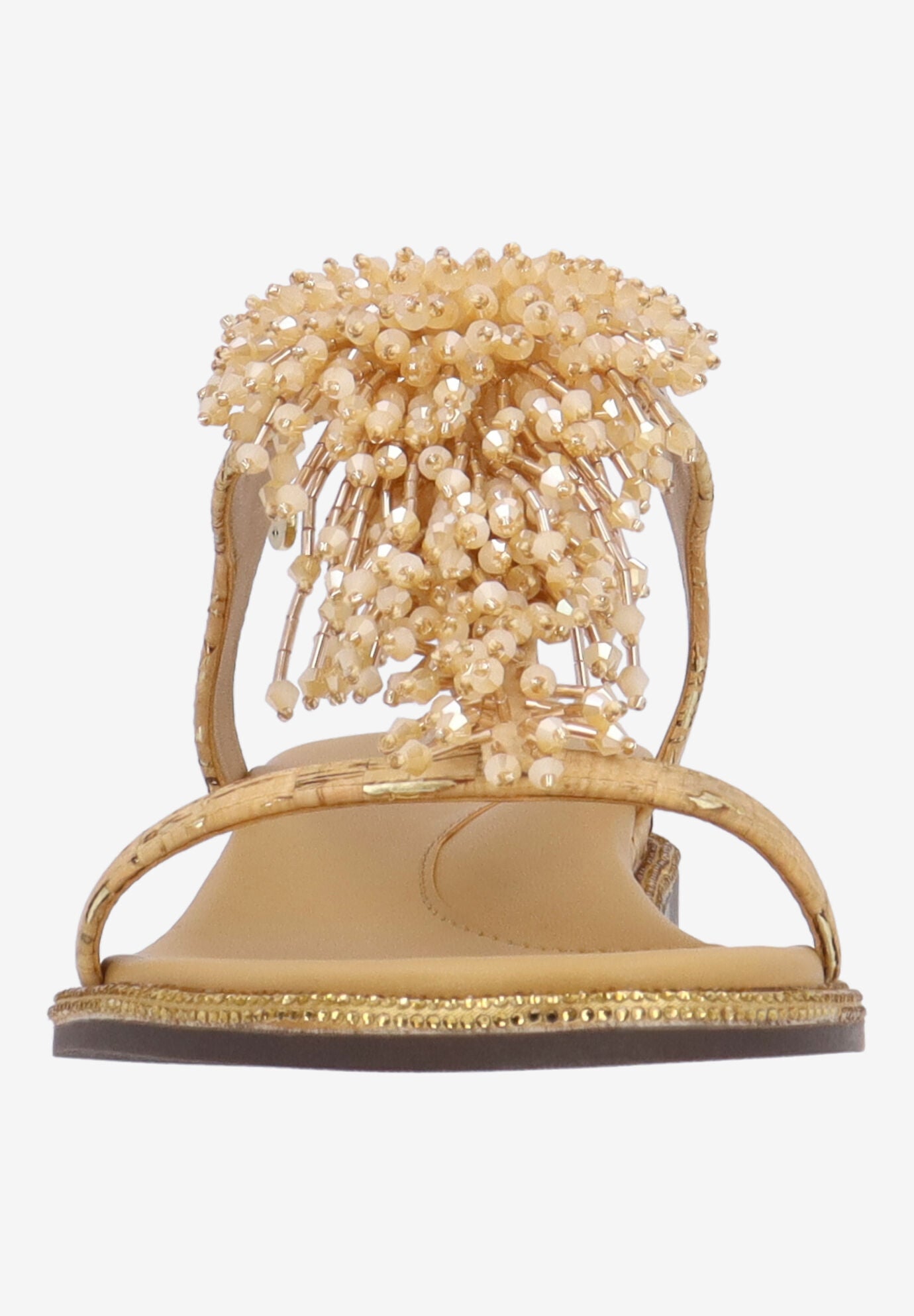 Lunaria Slingback Sandal, NATURAL GOLD, alternate image number 2