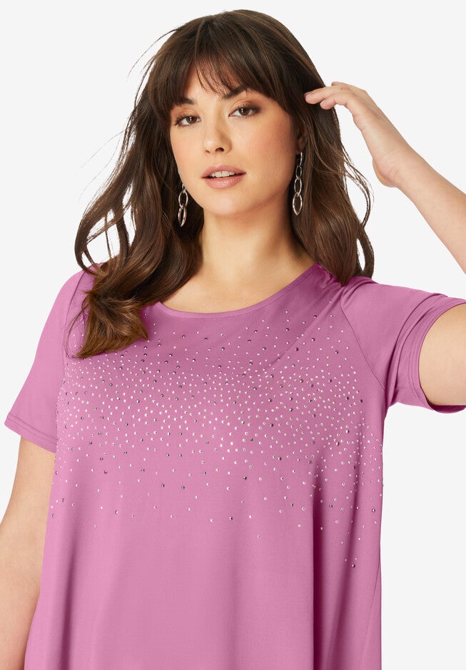 Embellished Swing Tee, , alternate image number null