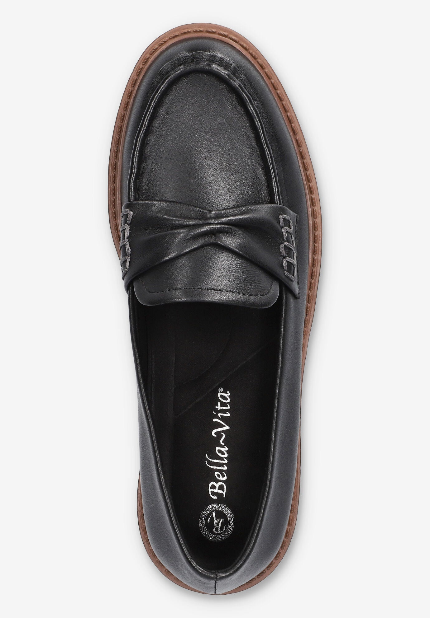 Avalon Loafer, BLACK LEATHER, alternate image number 6