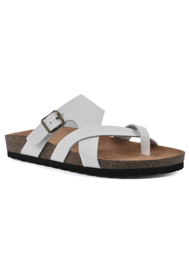 Graph Sandal, WHITE LEATHER, hi-res image number null