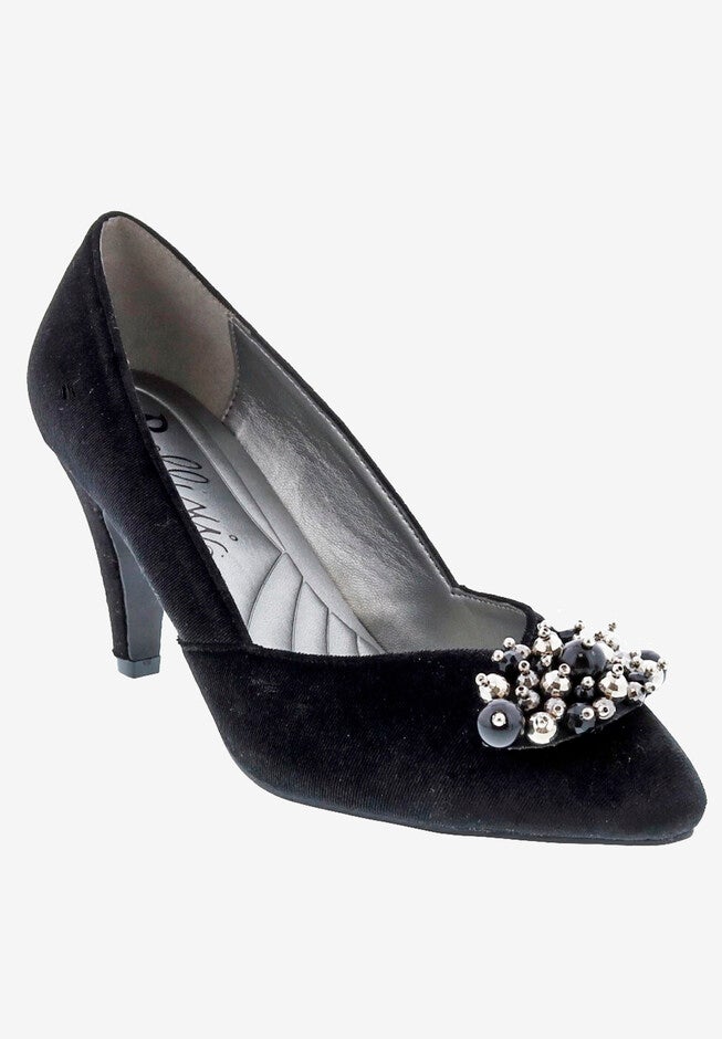 May Pump, BLACK VELVET, hi-res image number null