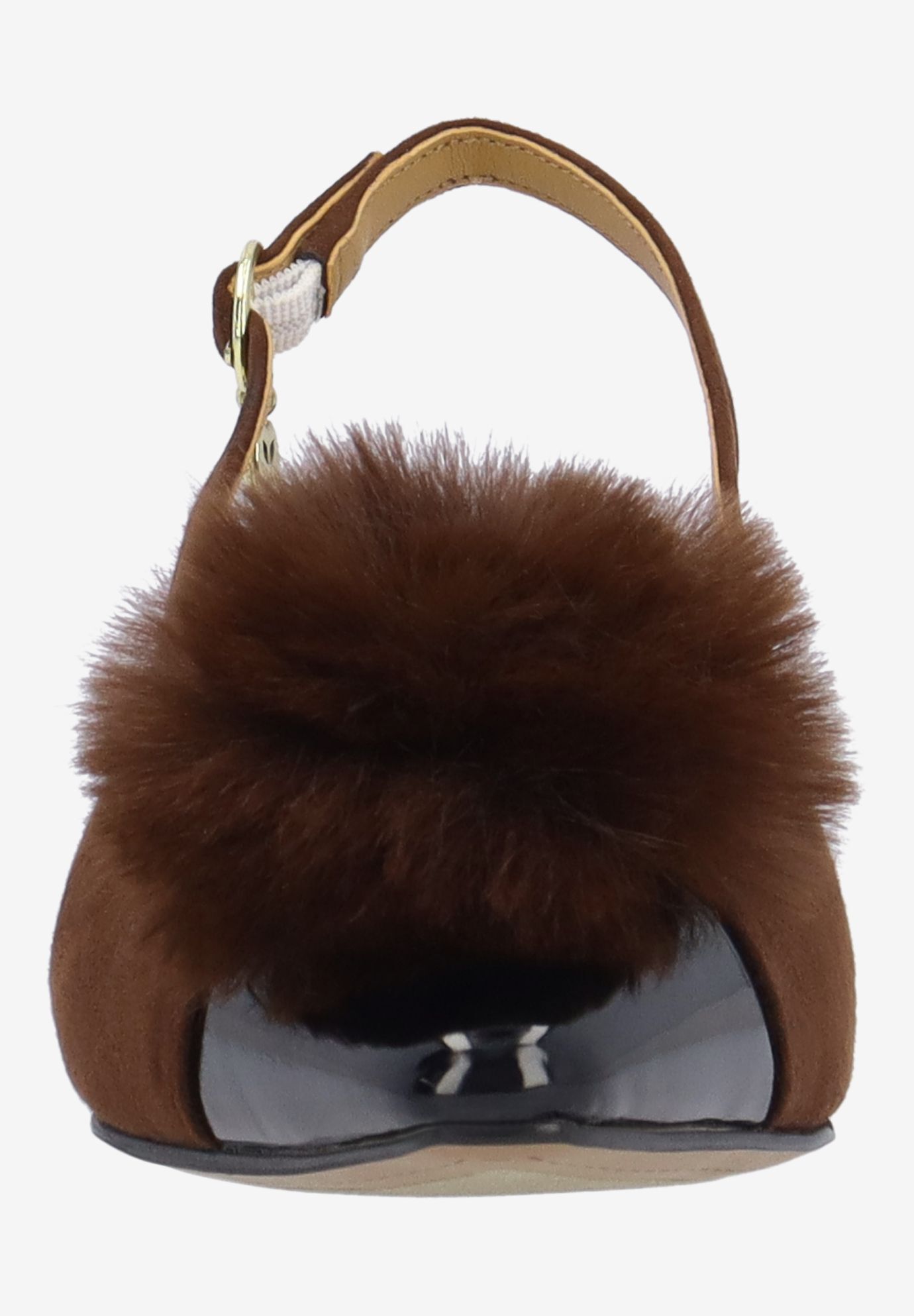 Hevina Sling Back Pump, BROWN BLACK, alternate image number 2