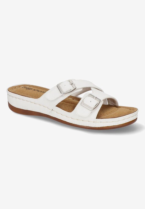 Cullula Sandal, WHITE, hi-res image number null