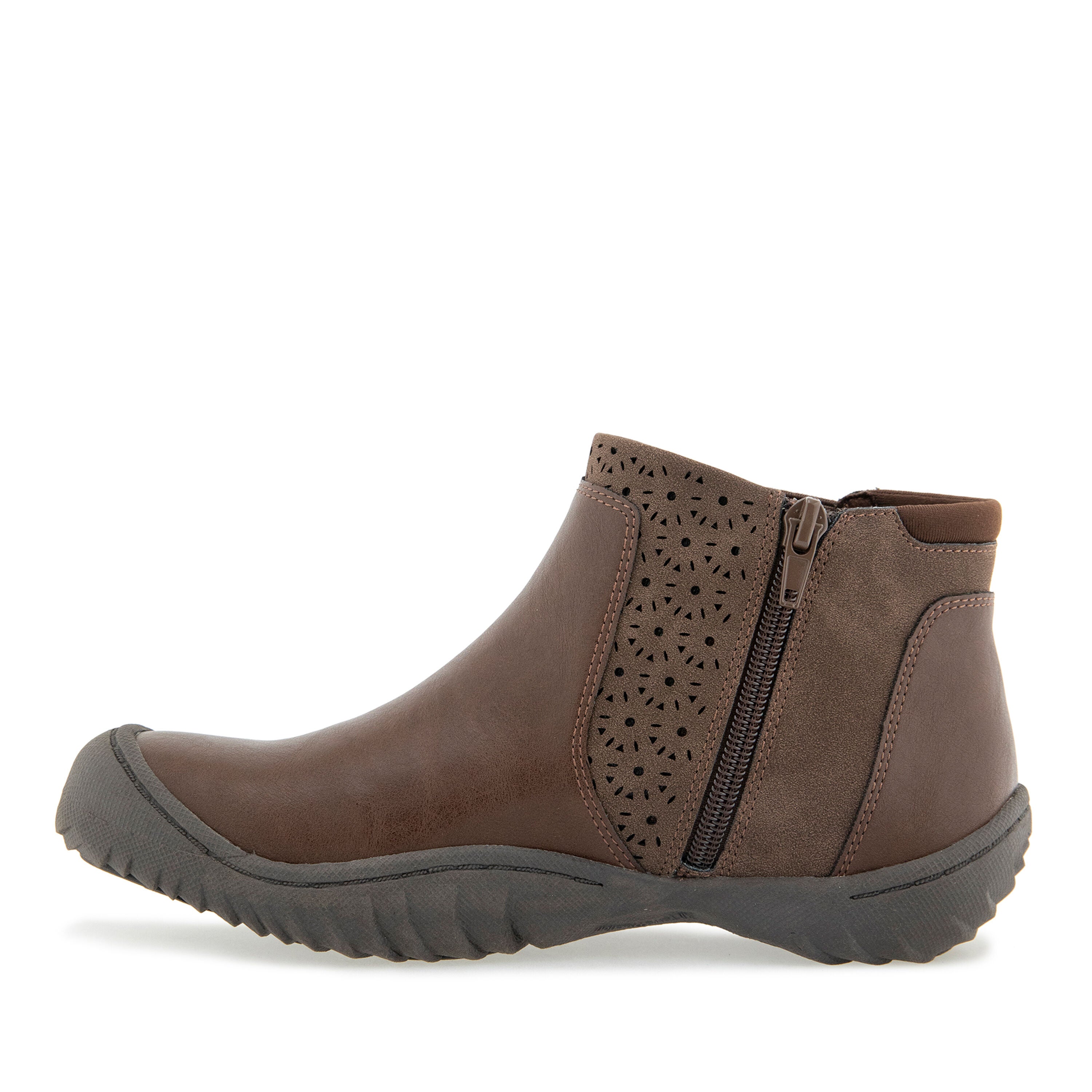 Jemma Water Resistant Casual Boot, CHOCOLATE, alternate image number 3