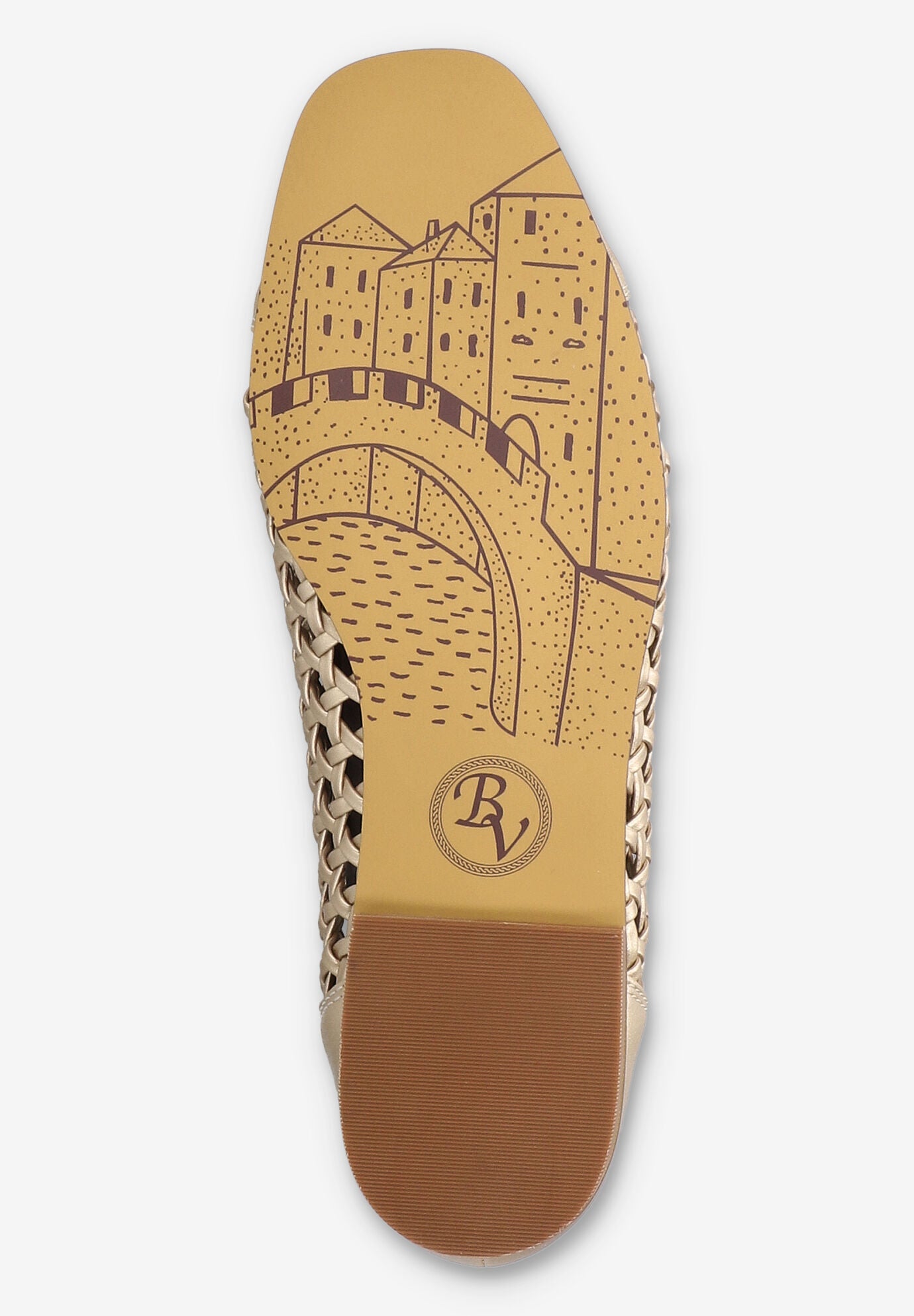 Beloved Square Toe Flat, CHAMPAGNE, alternate image number 5