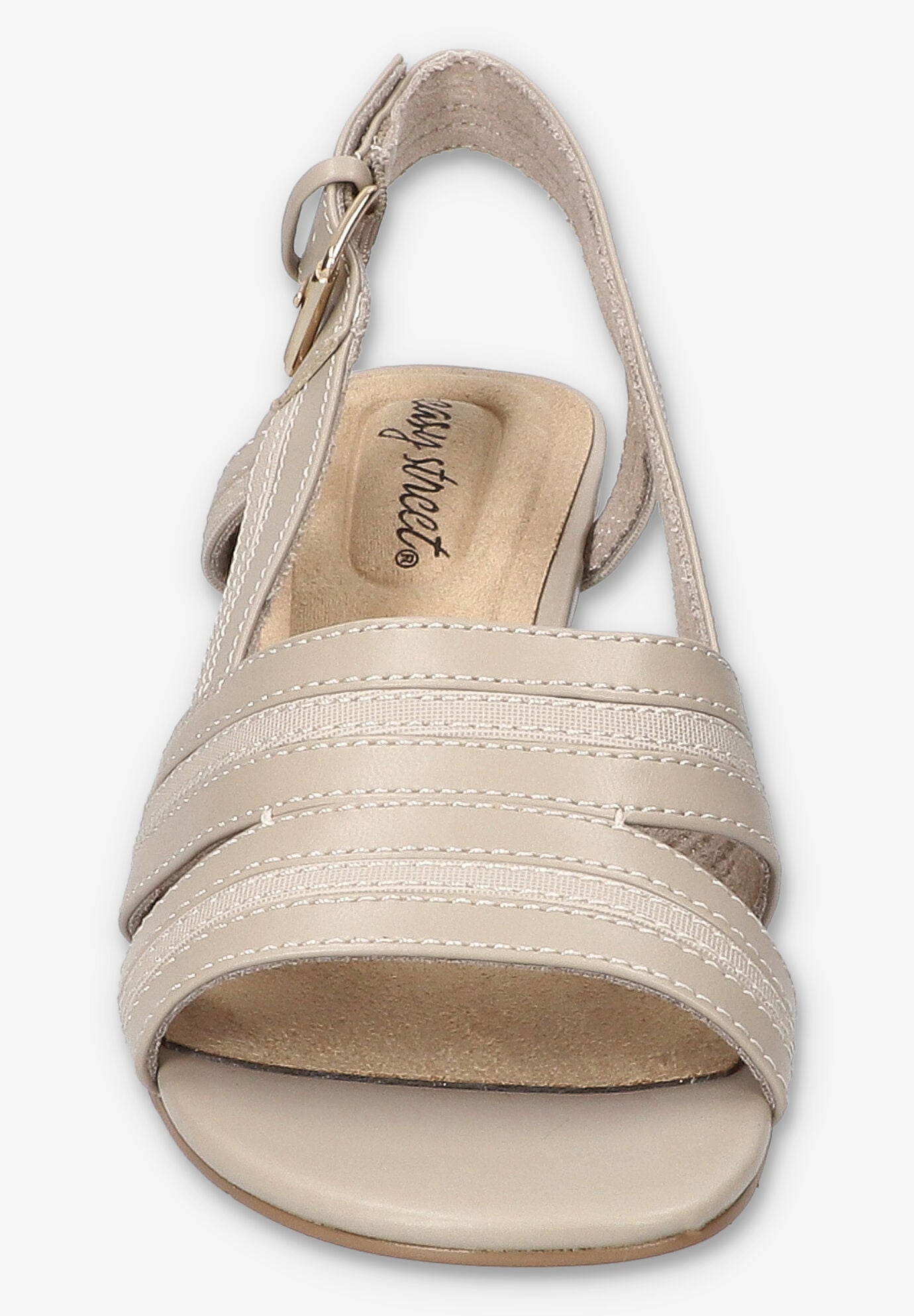 Meghan Slingback Heeled Sandal, MUSHROOM OATMEAL, on-hover image number 1