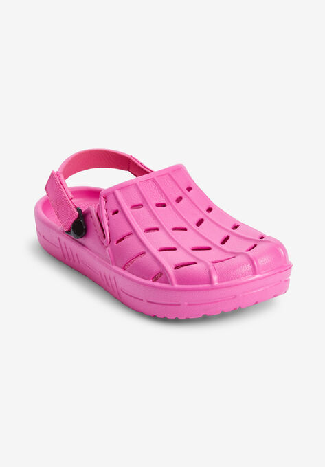 The Rubber Clog by Comfortview, PINK, hi-res image number null