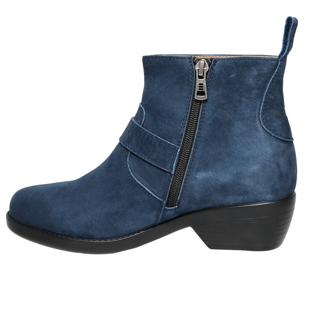 Memphis Suede Boot, NAVY, alternate image number 4