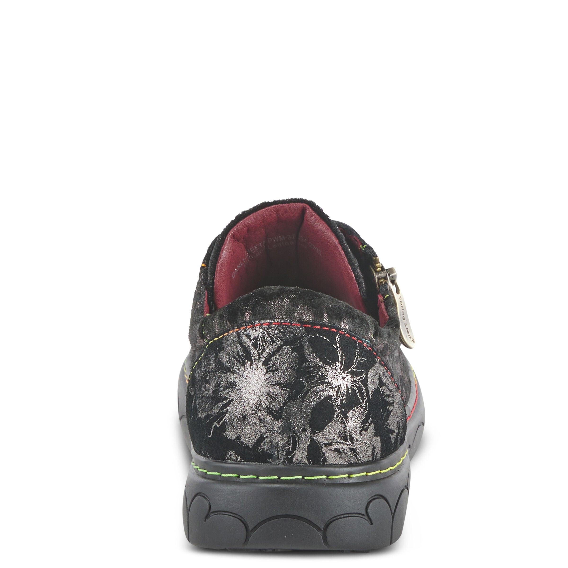 Danli-Cheeta Sneaker, PEWTER MULTI, alternate image number 4