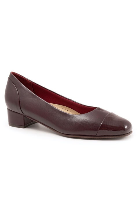 Daisy Pump, BURGUNDY SNAKE, hi-res image number null