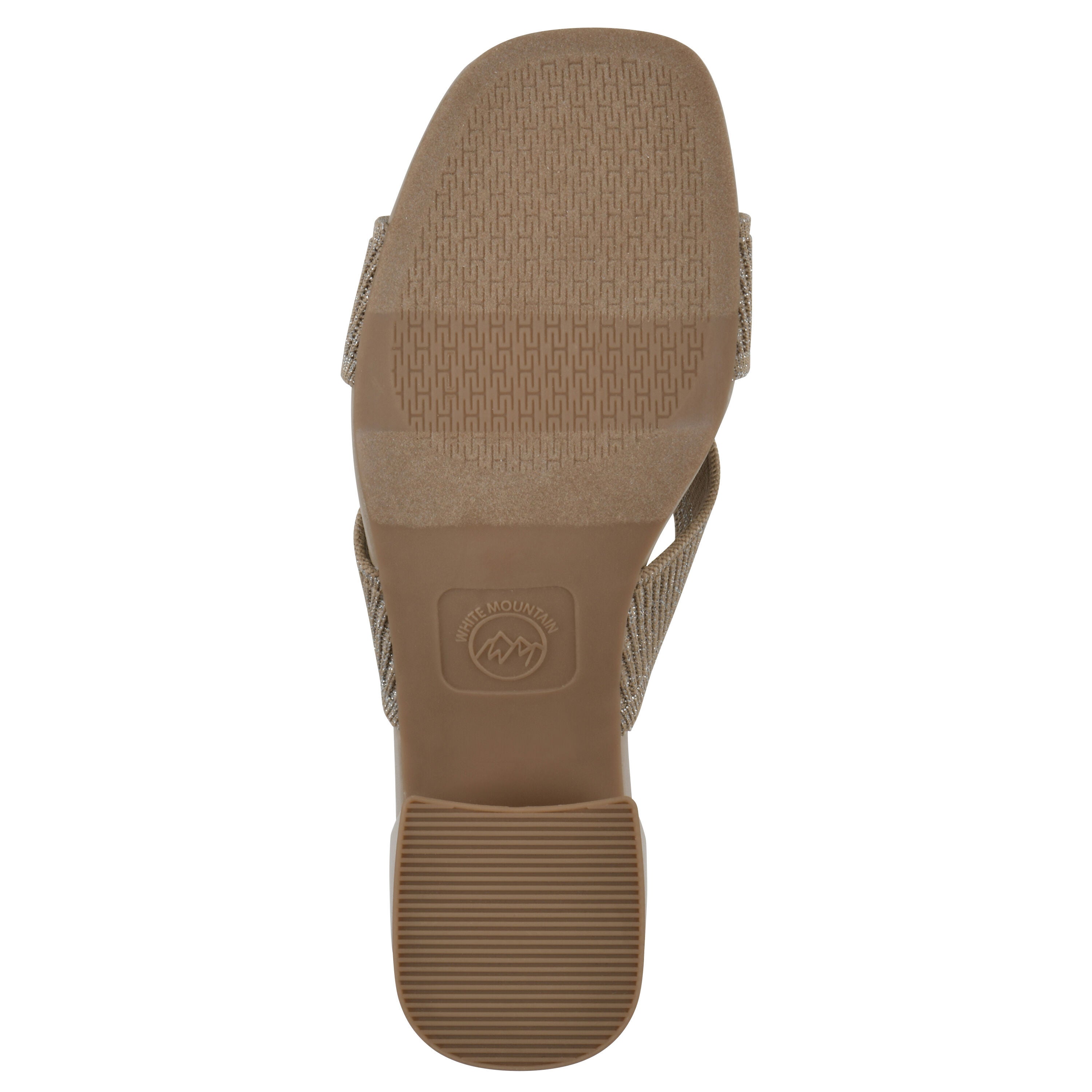 Milled Heeled Sandal, GOLD FABRIC, alternate image number 5