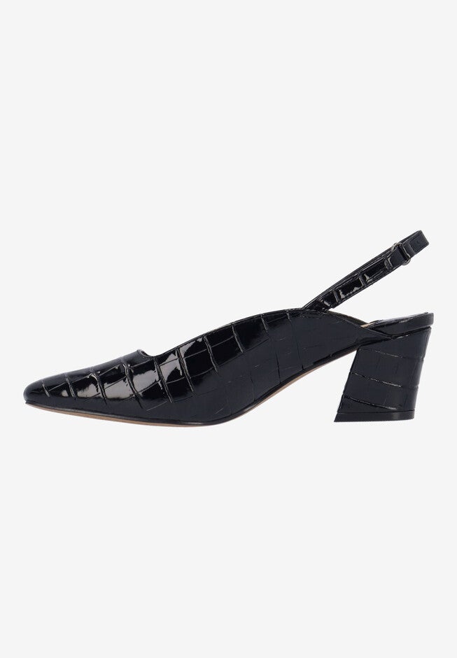 Stasia Slingback Pump, BLACK, alternate image number 4