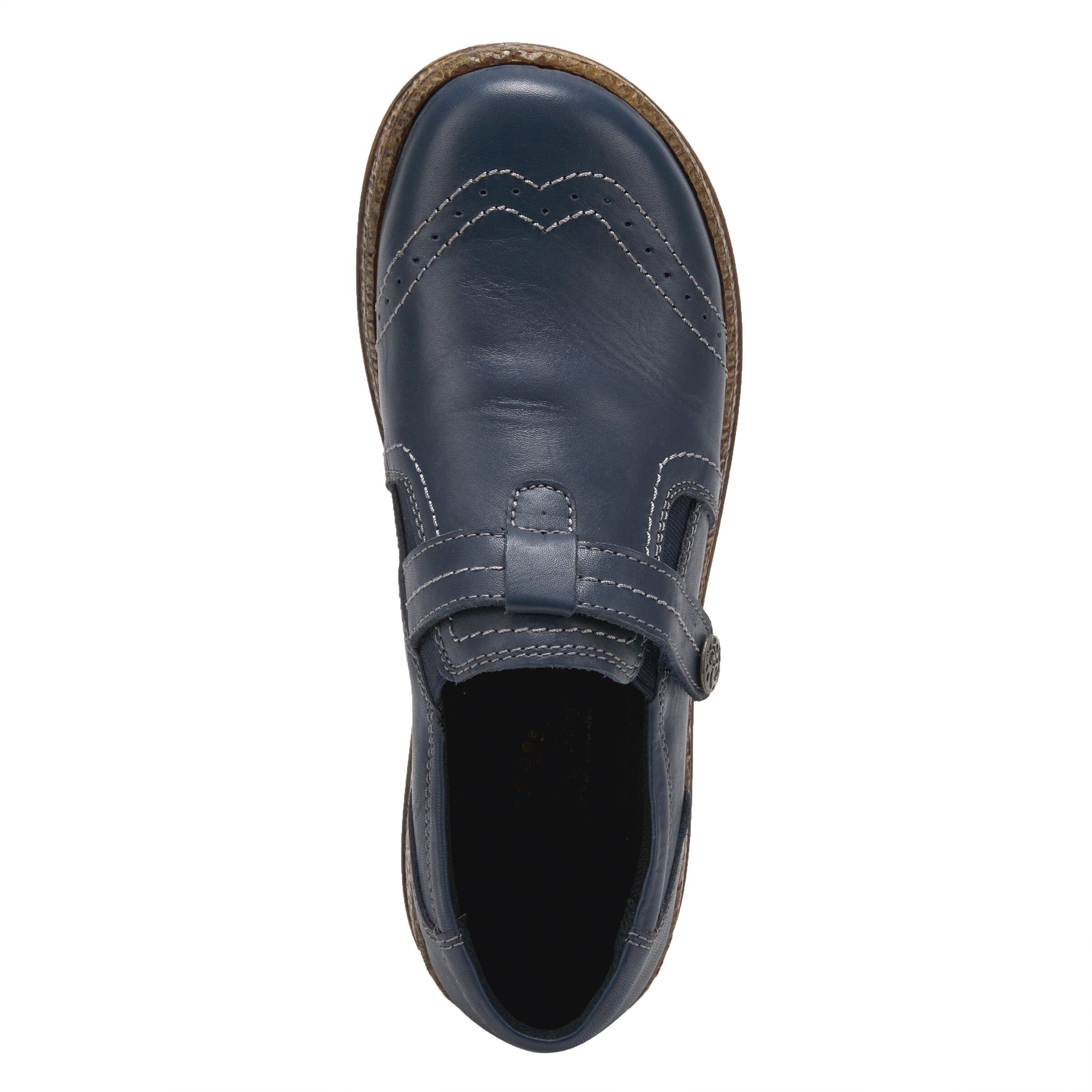 Smolqua Flat Shoes, NAVY, alternate image number 3