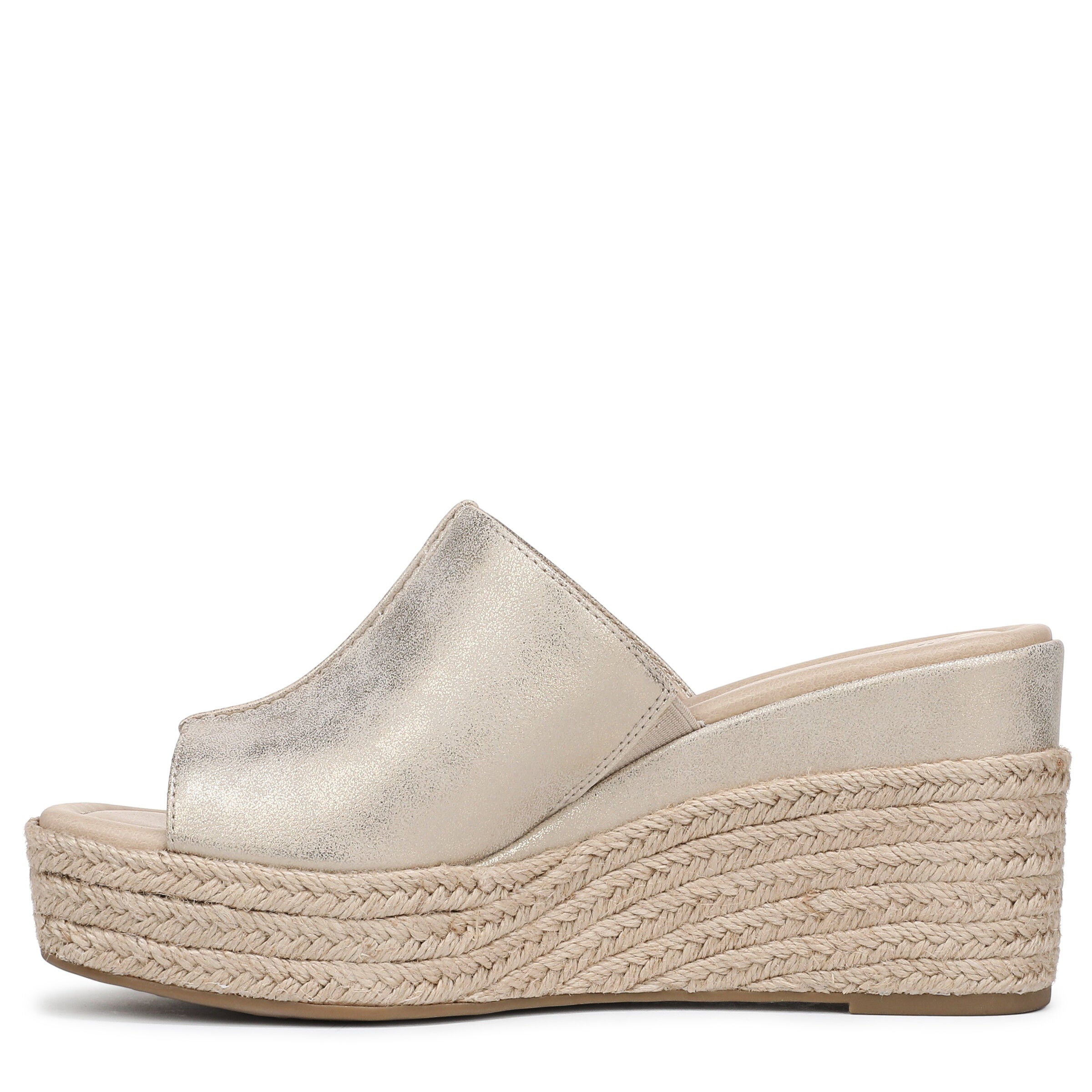 Haute Platform Espadrille Sandal, PLATINO GOLD, alternate image number 5