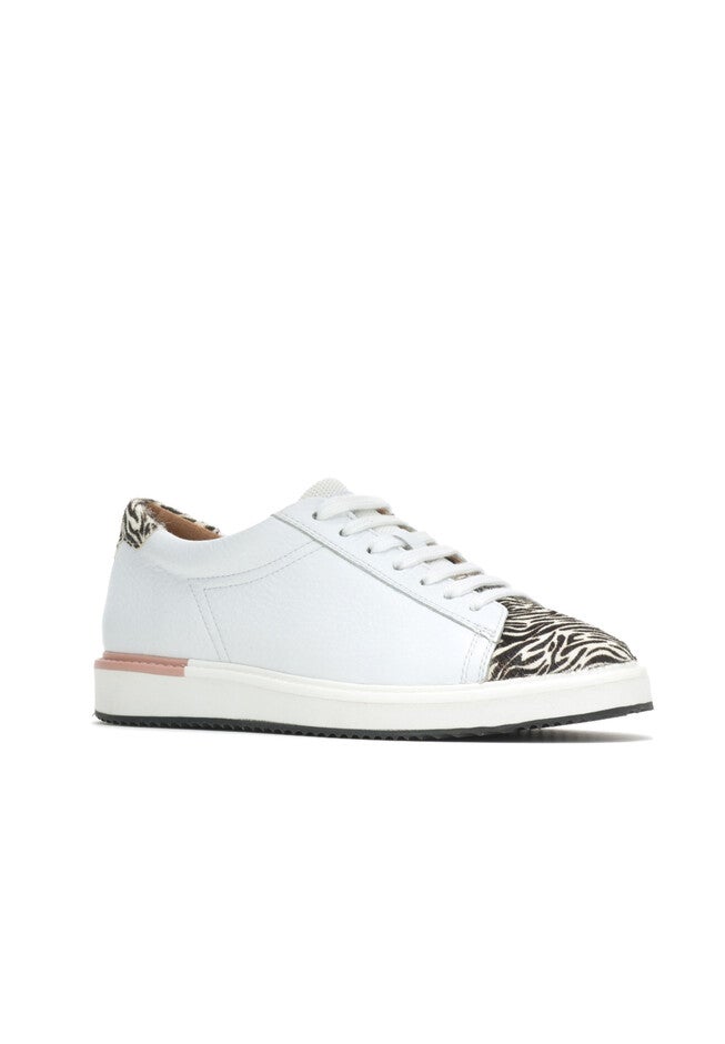 Sabine Sneaker , WHITE LEATHER ZEBRA, hi-res image number null