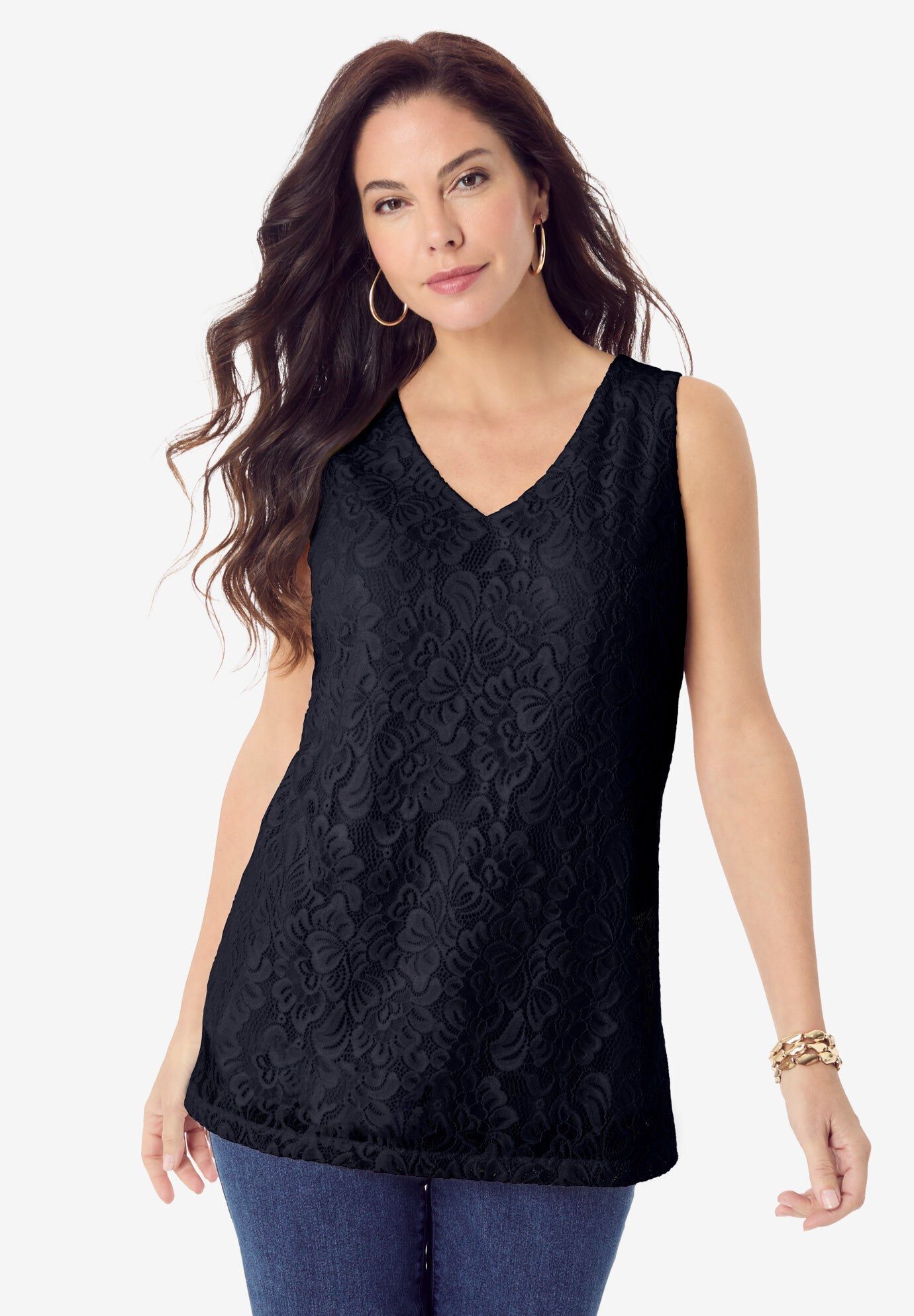 V-NECK LYCRA CAMI
