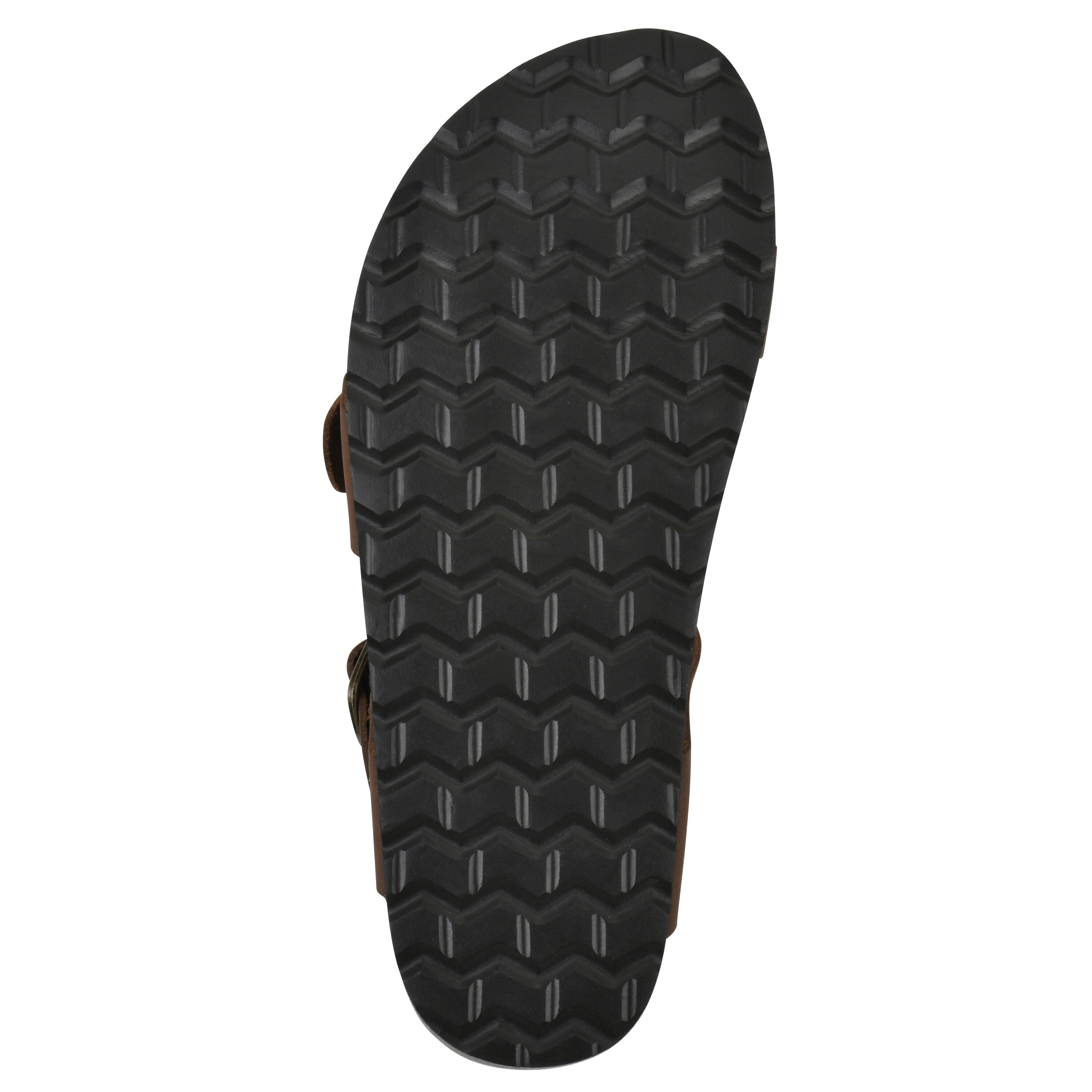 Grams Footbeds Sandal, BROWN LEATHER, alternate image number 5