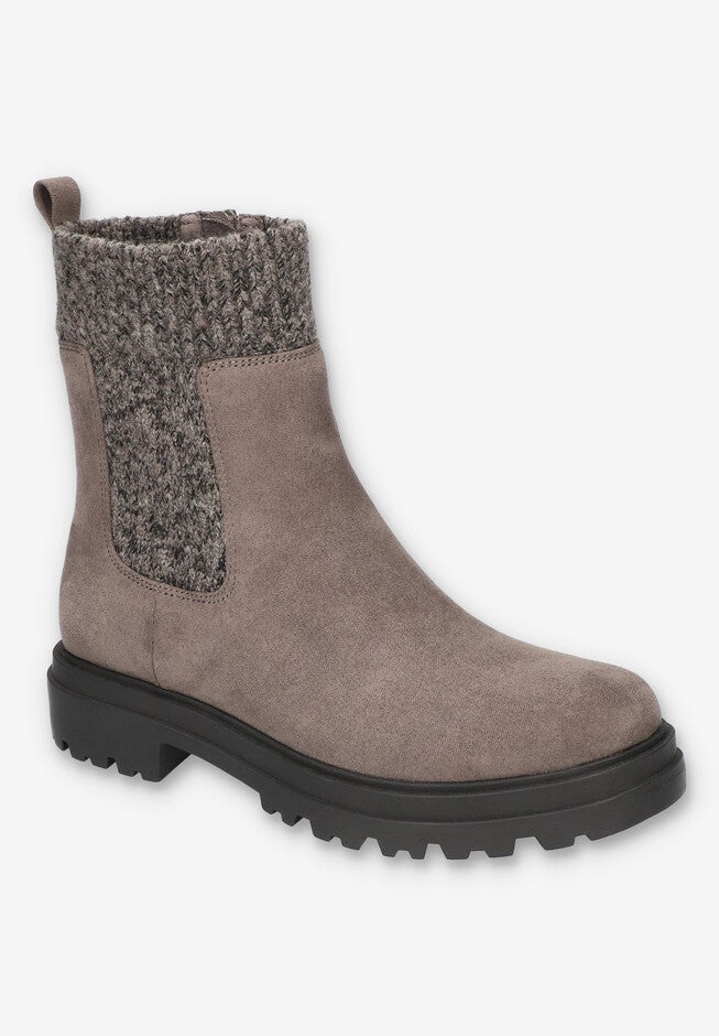 Gable Bootie, GREY SUEDE, hi-res image number 0