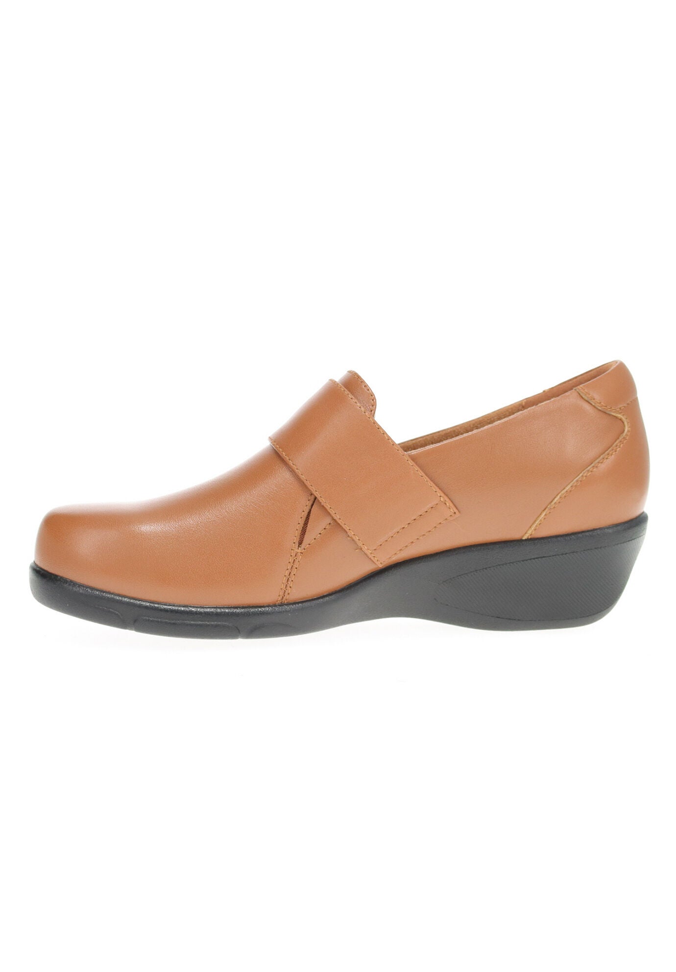 Wallis Slip-On Flat, CARAMEL, alternate image number 3