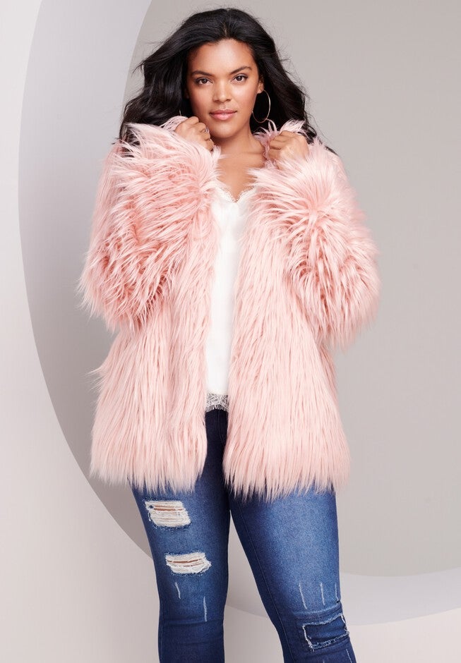Faux-Fur Jacket, , alternate image number null