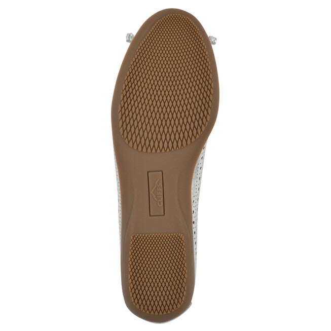 Cheryl Ballet Flat, SILVER SMOOTH, alternate image number 5