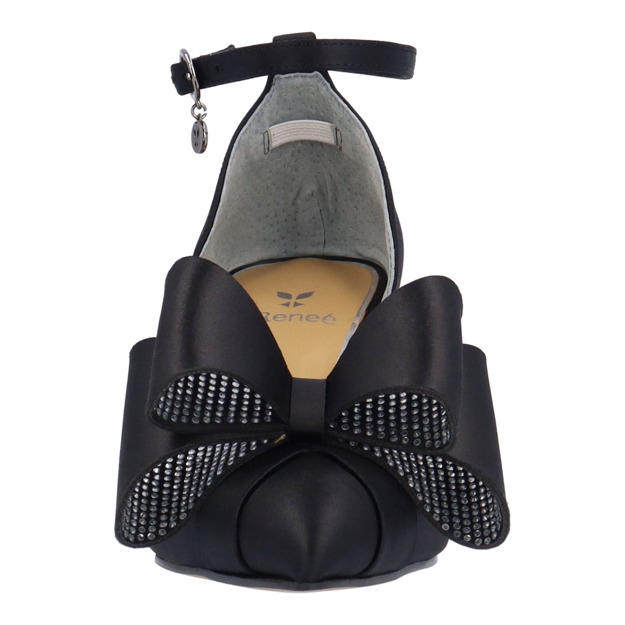 Pammie Ankle Strap Pump, BLACK, alternate image number 2