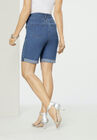 Cuffed Denim Short, , alternate image number null